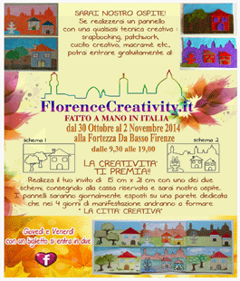 ''Florence Creativity.it 2014'' alla Fortezza da Basso