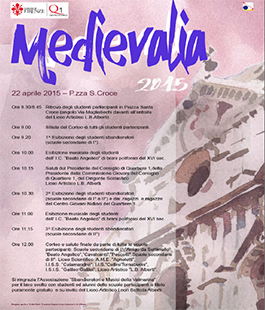 Medievalia 2015: la festa medievale degli studenti in Piazza Santa Croce