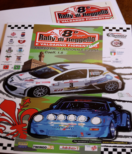 L'ottava edizione del Rally Reggello e Valdarno Fiorentino partirà dal Piazzale Michelangelo