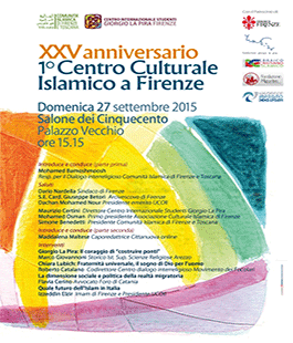 XXV anniversario del 1° Centro Culturale Islamico a Firenze