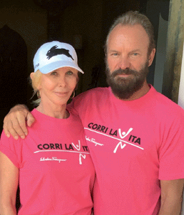Corri la Vita 2015: nuovo testimonial Sting e madrina Milly Carlucci