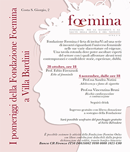 I pomeriggi della Fondazione Foemina a Villa Bardini