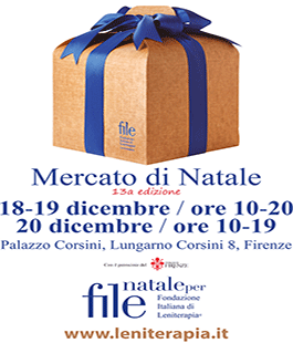 Nataleperfile: mercato di solidarietà a Palazzo Corsini