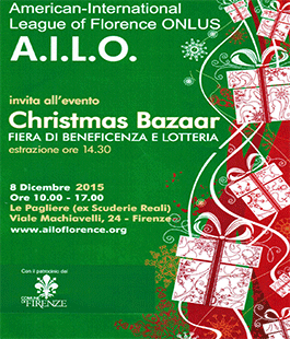 Christmas Bazaar: torna il mercatino di Natale benefico organizzato da A.I.L.O.