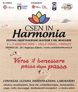 Csen in Harmonia: il festival del benessere a Villa Vogel
