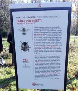 Bugs hotel, nuovi ''alberghi'' per gli insetti alle Cascine
