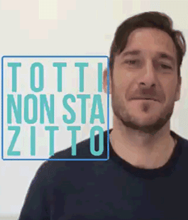 Francesco Totti apre la campagna contro il bullismo di Telefono Azzurro