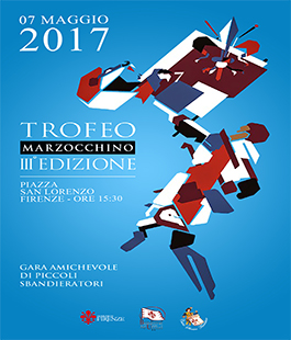 ''Trofeo Marzocchino 2017'': giovani sbandieratori in Piazza San Lorenzo