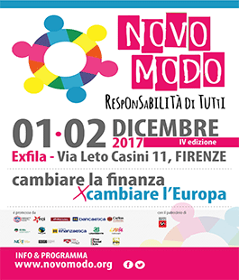 ''Novo Modo'', il festival dedicato alla sostenibilità e alle nuove economie all'Ex-Fila