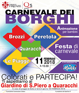 ''Carnevale nei Borghi'' al Quartiere 5