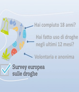 Al via in Italia la Web Survey europea sull'uso di droghe