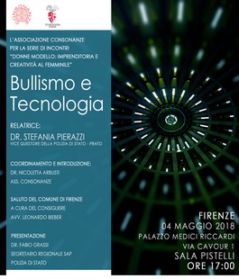 ''Bullismo e tecnologia'', la conferenza a Palazzo Medici Riccardi
