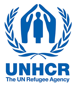 Giornata mondiale del rifugiato, il logo dell'Unhcr e la scritta #WithRefugees su Palazzo Vecchio