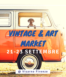 Temporary Vintage & Art Market al Visarno nel parco delle Cascine