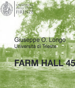 ''Farm Hall 45'': dieci Prof dell'Università di Firenze sul palco del Teatro Puccini