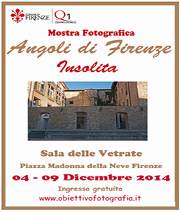 Mostra fotografica ''Angoli di Firenze Insolita'' a Le Murate