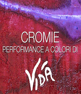 ''Cromie'', performance di colori dell'artista Vidà allo Spazio A di Firenze