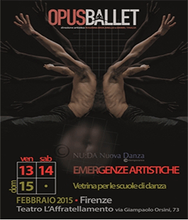 Rassegna ''NU:DA Nuova Danza'' a cura di Opus Ballet al Teatro L'Affratellamento