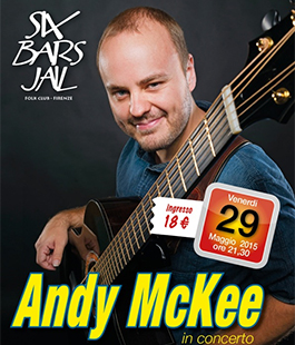 Andy McKee in concerto di chitarra acustica al Six Bars Jail