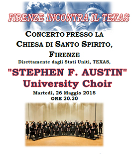 The A Cappella Choir: concerto degli studenti dell'Università Austin in Santo Spirito