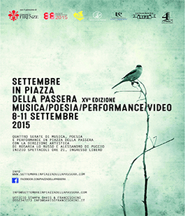 ''Settembre in Piazza della Passera'': torna la rassegna di musica, poesia e performance