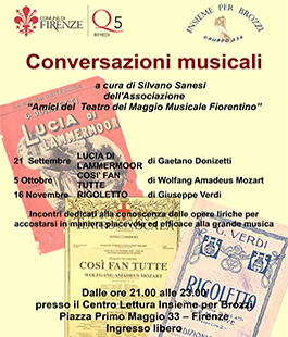 Conversazioni musicali: incontro su ''Lucia di Lammermoor'' a Brozzi