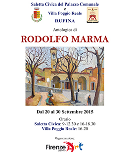 Mostra antologica di Rodolfo Marma a Rufina