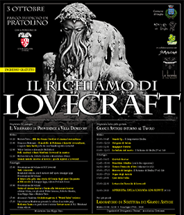 Il Richiamo di Howard Phillips Lovecraft al Parco Mediceo di Pratolino