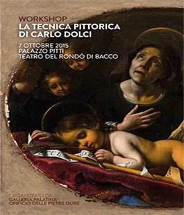 Workshop ''La tecnica pittorica di Carlo Dolci'' al Teatro del Rondò di Bacco - Palazzo Pitti