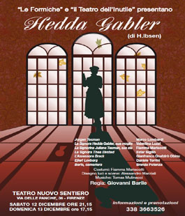 ''Hedda Gabler'' di Ibsen in scena al Teatro Nuovo Sentiero
