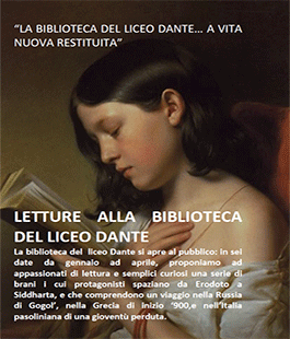 Ciclo di letture alla Biblioteca del Liceo Ginnasio Dante di Firenze