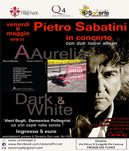 Pietro Sabatini in concerto al Centro Giovani Sonoria