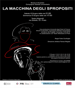 UniFi: ''La macchina degli spropositi'' in scena al Teatro Magnolfi di Prato