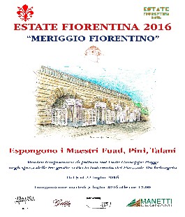 Meriggio Fiorentino: mostra nelle tre grotte del Poggi per Estate Fiorentina 2016