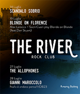 The River Rock Club: rassegna di concerti all'Easy Living