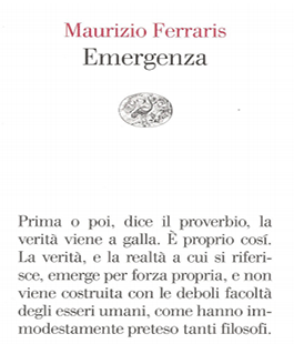 Leggere per non dimenticare: ''Emergenza'' di Maurizio Ferraris alla Biblioteca delle Oblate