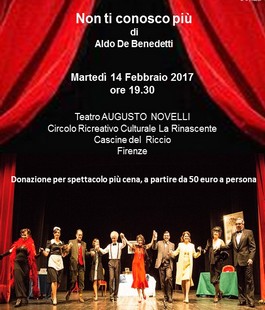 San Valentino al Teatro Augusto Novelli con lo spettacolo ''Non ti conosco più''