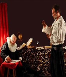 Dialogo di Galileo Galilei e Miguel de Cervantes per festeggiare il compleanno dello scienziato