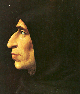 Savonarola tridimensionale nella sala d'Arme di Palazzo Vecchio