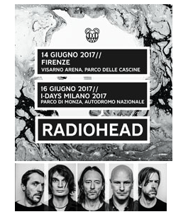 Parco Delle Cascine: Radiohead con special guest James Blake in concerto alla Visarno Arena