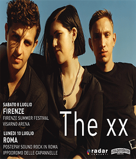 Firenze Summer Festival: annullato il concerto ''The xx'' al Visarno