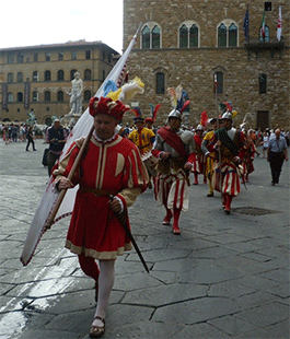 Cerimonia del ''Cambio della Guardia'' all'Arengario di Palazzo Vecchio