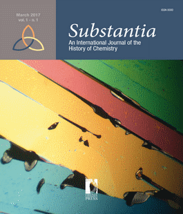 ''Substantia'': la nuova rivista scientifica internazionale sulla storia della chimica
