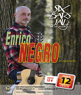 Chitarra Acustica Fingerstyle: Enrico Negro in concerto al Six Bars Jail di Firenze