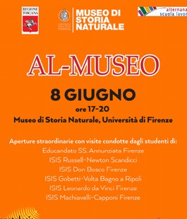 ''AL-MUSEO'': giovani ambasciatori al Museo di Storia Naturale di Firenze