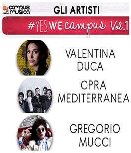 ''Campus della Musica'': concerti di Valentina Duca, Opra Mediterranea e Gregorio Mucci a Le Murate