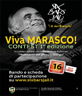 Prima edizione del '' Viva Marasco! Contest'' - Una serata in ricordo di Riccardo Marasco