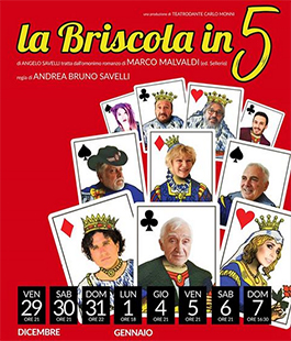 ''La briscola in cinque'' di Angelo Savelli, tratto dal romanzo di Malvaldi al Teatro di Rifredi