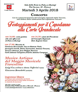 ''Arte & Mercati'' con Musica Antiqua Maggio Musicale Fiorentino a Palazzo Bastogi