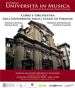Concerto del Coro e dell'Orchestra dell'Università degli Studi di Firenze per l'A.T.T.